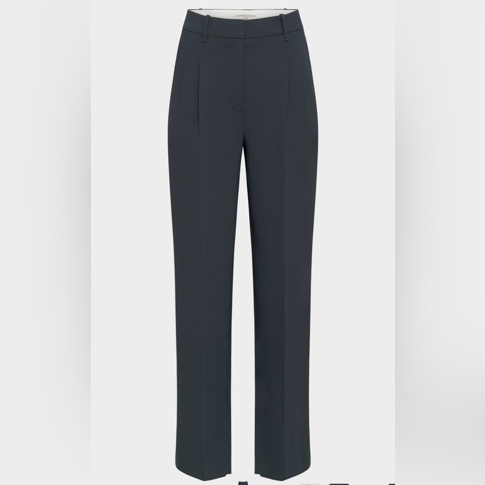 Aritzia Effortless Pants Dark Night Navy - Curve Fit - Crepette